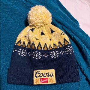 Cutie Coors Banquet beanie hat
Worn a few times. Flawless